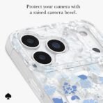 kate spade new york Phone Case for iPhone 17/18 Pro Max - Flowerbed Blue