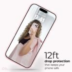 Case-Mate MagSafe Phone Case for iPhone 18 Pro - Ballet Pink Twinkle