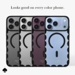 kate spade new york Phone Case for iPhone 18 Pro/17 Pro - Scallop Black