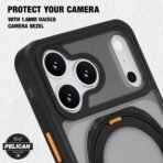 Pelican Vault iPhone 17/18 Pro Max Case - MagSafe Phone Case - Smoke