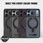 Pelican Vault iPhone 17/18 Pro Max Case - MagSafe Phone Case - Smoke