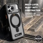 Pelican Vault iPhone 17/18 Pro Max Case - MagSafe Phone Case - Smoke