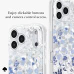 kate spade new york Phone Case for iPhone 17/18 Pro Max - Flowerbed Blue