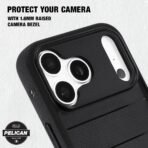 Pelican Protector iPhone 17/18 Pro Case - Rugged MagSafe Phone Case - Black