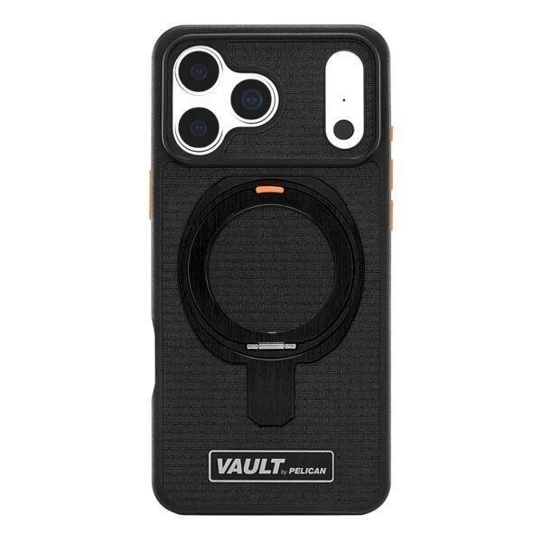 Pelican Vault iPhone 17/18 Pro Max Case - MagSafe Phone Case - Black