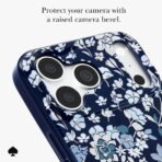 kate spade new york Phone Case for iPhone 18 Pro/17 Pro - Flowerbed Navy