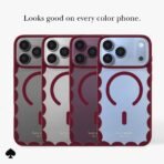 kate spade new york Phone Case for iPhone 17/18 Pro - Scallop Cherry Glaze