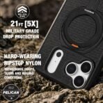 Pelican Vault iPhone 17/18 Pro Max Case - MagSafe Phone Case - Black