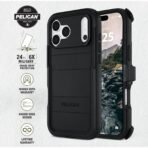 Pelican Voyager iPhone 17/18 Pro Max Case - MagSafe Phone Case - Black