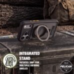 Pelican Vault iPhone 17/18 Pro Max Case - MagSafe Phone Case - Smoke