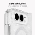 Case-Mate Case for iPhone Duo - MagSafe Compatible - Sheer Twinkle Silver
