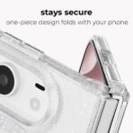 Case-Mate Case for iPhone Duo - MagSafe Compatible - Sheer Twinkle Silver